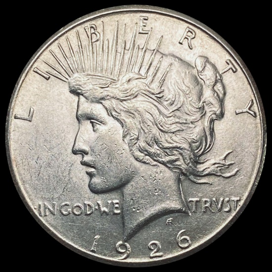 1926-S Silver Peace Dollar CLOSELY UNCIRCULATED