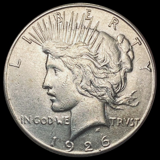 1926-S Silver Peace Dollar CLOSELY UNCIRCULATED