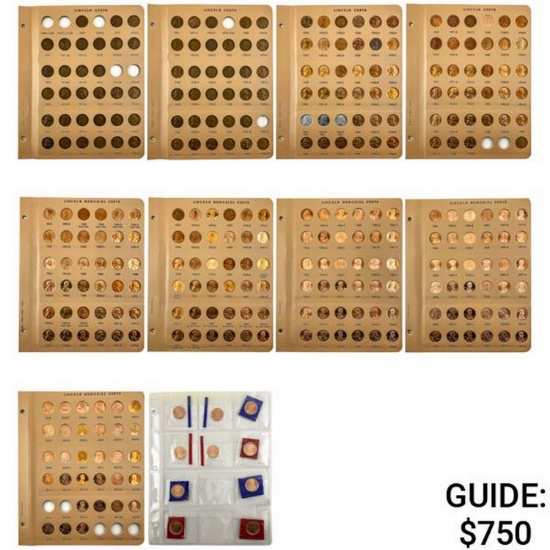 1909-2015 [315] Linc. 1C coins w/ Album