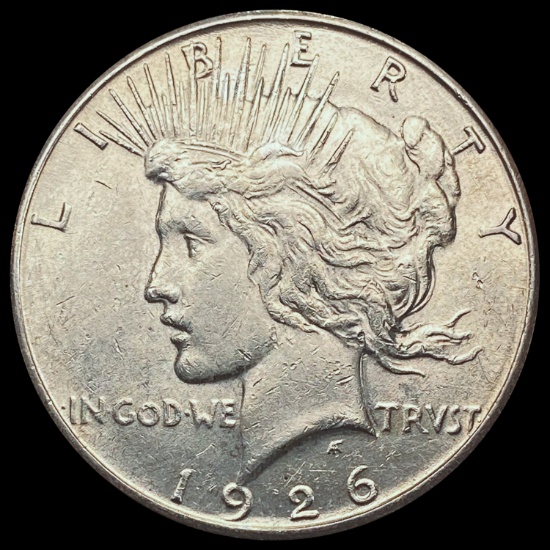 1926-S Silver Peace Dollar CLOSELY UNCIRCULATED