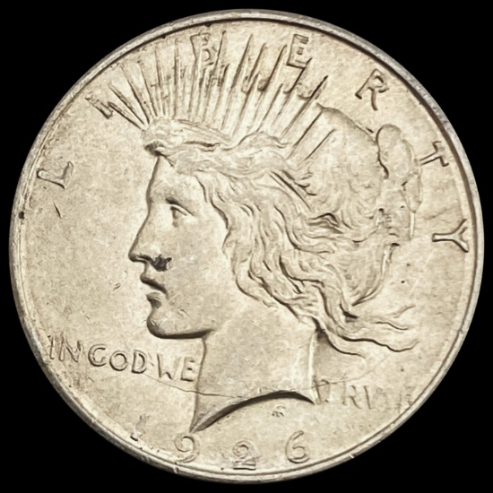 1926-D Silver Peace Dollar CLOSELY UNCIRCULATED