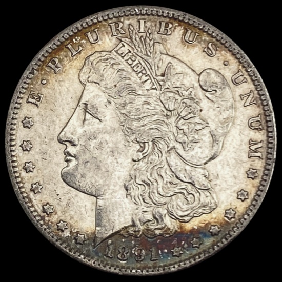1891-S Morgan Silver Dollar UNCIRCULATED