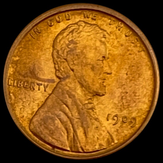 1909 RED Wheat Cent UNCIRCULATED