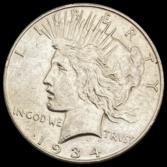 1934-S Silver Peace Dollar UNCIRCULATED
