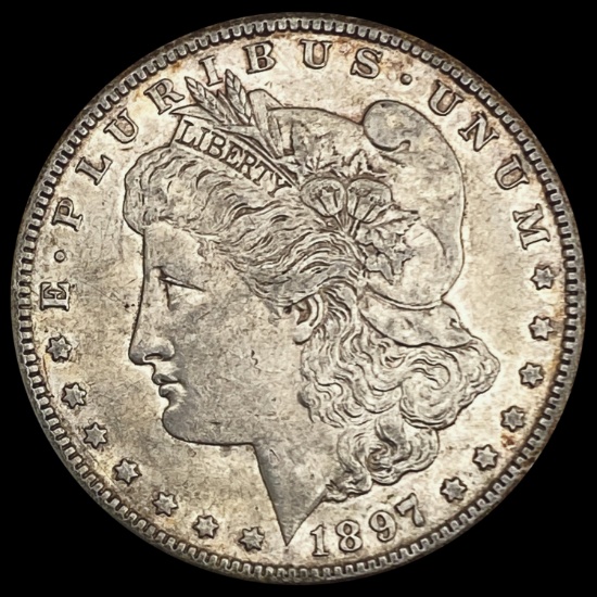 1897-S Morgan Silver Dollar UNCIRCULATED