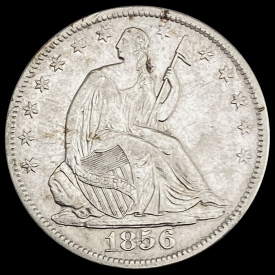 1856-O Seated Liberty Half Dollar CLOSELY UNCIRCULATED