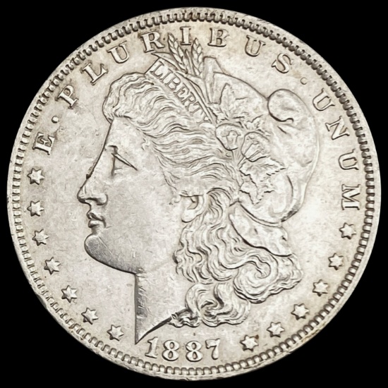1887-O Morgan Silver Dollar CHOICE AU