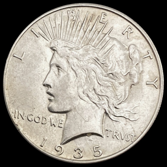 1935-S Silver Peace Dollar UNCIRCULATED