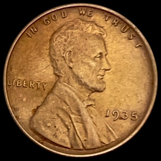 1935 RED Wheat Cent UNCIRCULATED