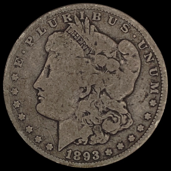 1893 Morgan Silver Dollar NICELY CIRCULATED