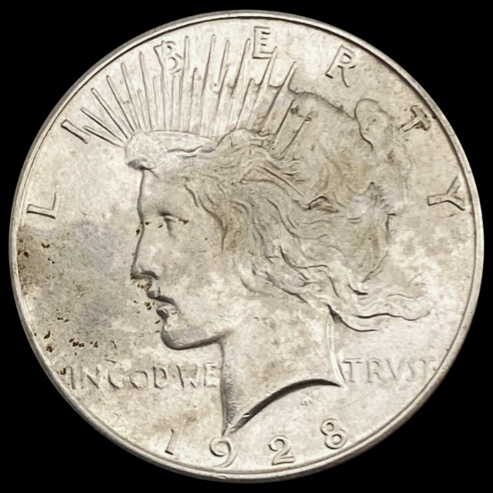 1928-S Silver Peace Dollar UNCIRCULATED