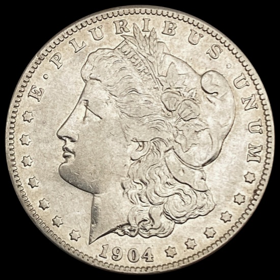 1904-S $20 Gold Double Eagle NEARLY UNCIRCULATED