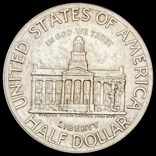 1946 Iowa Statehood Centennial Half Dollar GEM BU