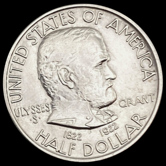 1922 Ulysses S. Grant Half Dollar GEM BU