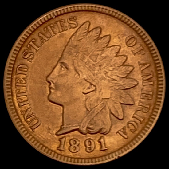 1891 Indian Head Cent UNCIRCULATED