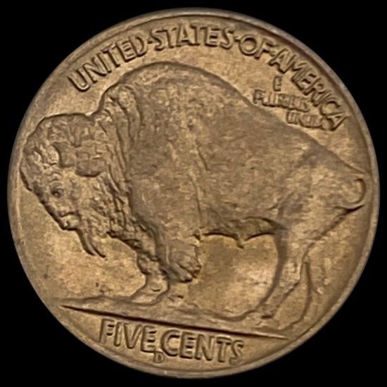1938-D Buffalo Nickel GEM BU