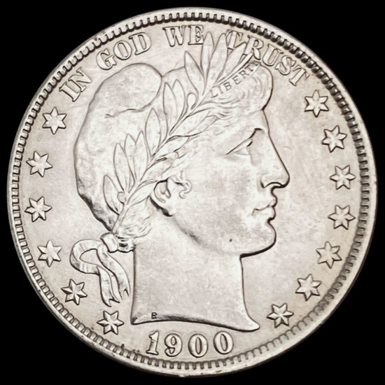 1900 Barber Half Dollar - Silver UNCIRCULATED