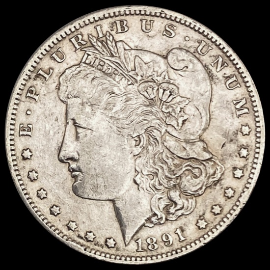 1891-O Morgan Silver Dollar CLOSELY UNCIRCULATED