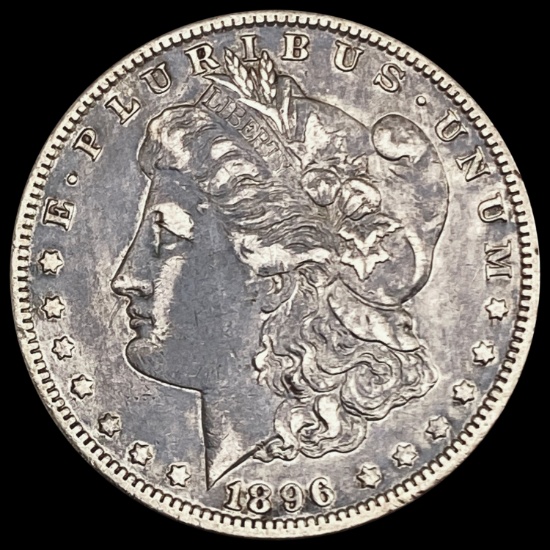 1896-O Morgan Silver Dollar - Silver CLOSELY UNCIRCULATED