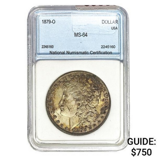 1879-O Morgan Dollar NNC MS-64