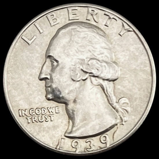 1939-D Washington Quarter Silver UNCIRCULATED