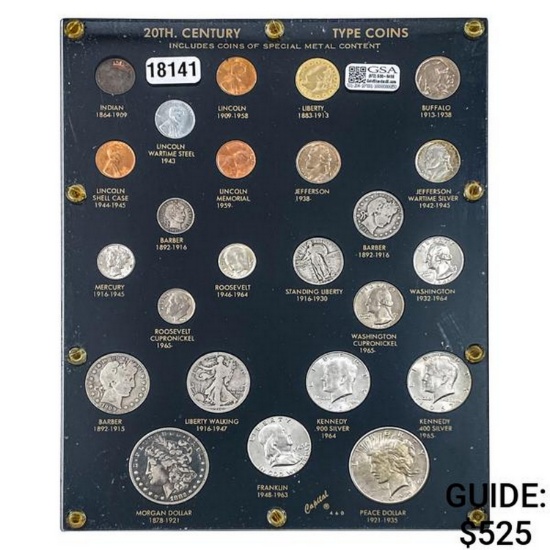 1883-1970 [24] U.S. Varied coins
