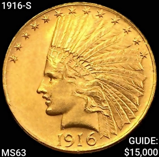1916-S $10 Gold Eagle