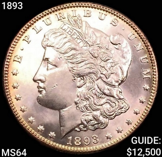 1893 Morgan Silver Dollar