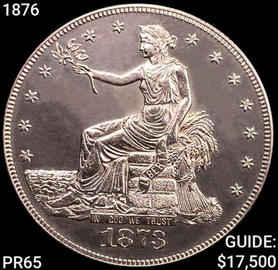 1876 Silver Trade Dollar