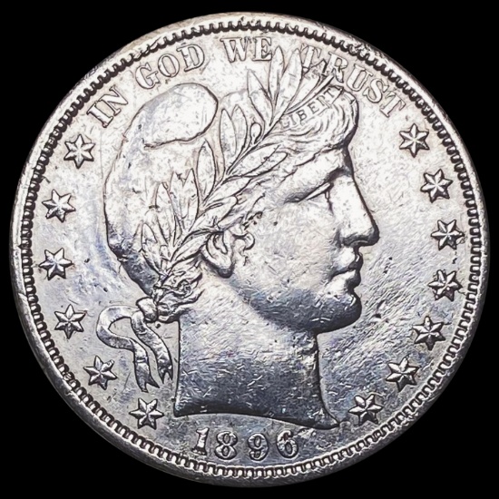 1896-S Barber Half Dollar UNCIRCULATED