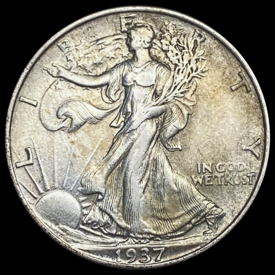 1937 Walking Liberty Half Dollar CHOICE AU