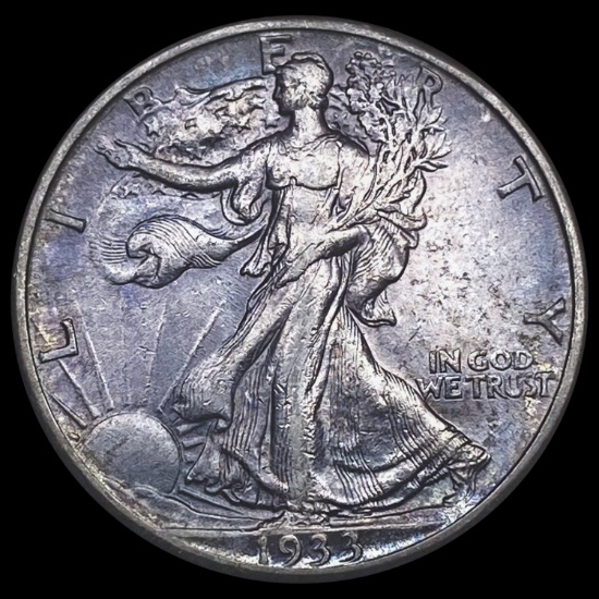 1933-S Walking Liberty Half Dollar CLOSELY UNCIRCULATED