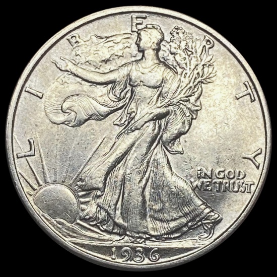 1936-D Walking Liberty Half Dollar CHOICE BU