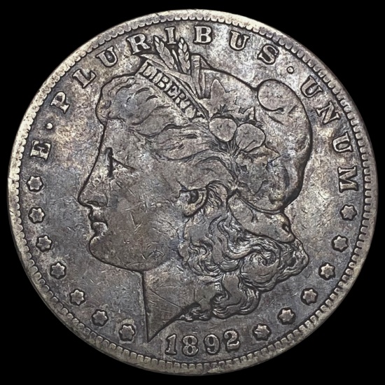 1892-S Morgan Silver Dollar LIGHTLY CIRCULATED