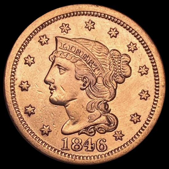 1846 Braided Hair Large Cent UNCIRCULATED