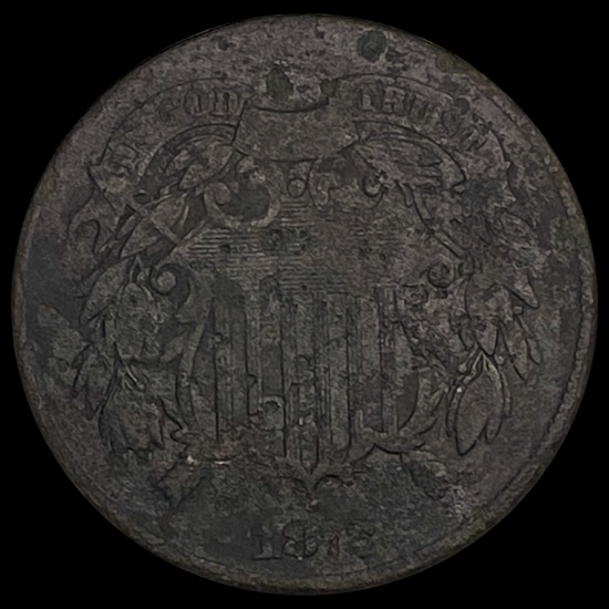 1872 Shield Nickel NICELY CIRCULATED