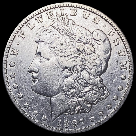 1897-O Morgan Silver Dollar NEARLY UNCIRCULATED