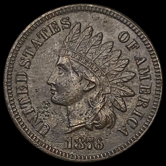 1876 Indian Head Cent CLOSELY UNCIRCULATED