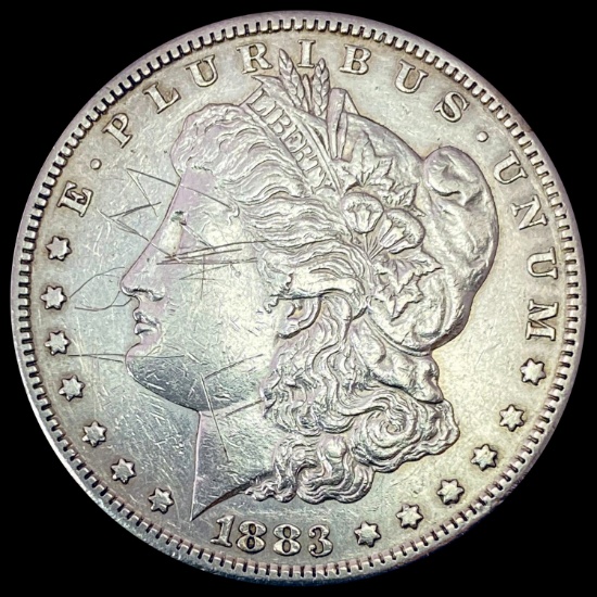 1883-S Morgan Silver Dollar CLOSELY UNCIRCULATED