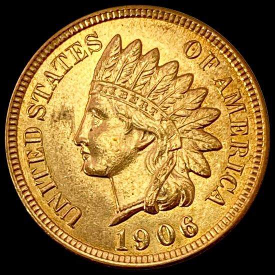 1908 Indian Head Cent GEM BU