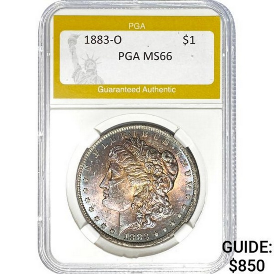 1883-O $1 PGA MS66