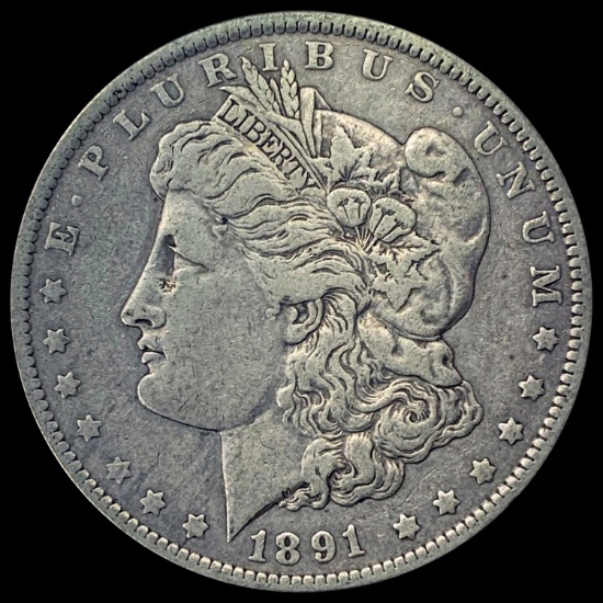 1891-O Morgan Silver Dollar LIGHTLY CIRCULATED