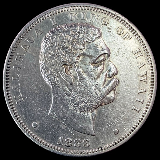 1883 Hawaii Dollar UNCIRCULATED