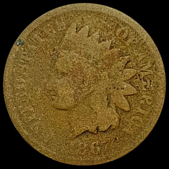 1872 Indian Head Cent NICELY CIRCULATED