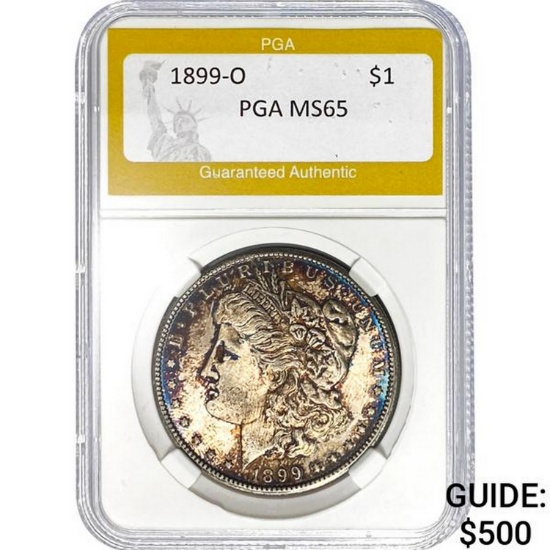 1899-O $1 PGA MS65