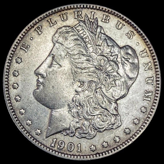 1901 Morgan Silver Dollar CLOSELY UNCIRCULATED