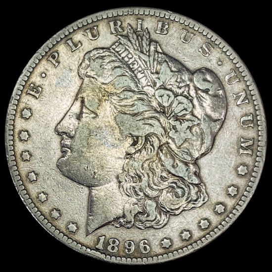 1896-S Morgan Silver Dollar LIGHTLY CIRCULATED
