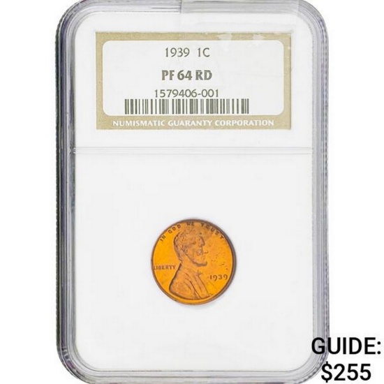 1939 1C NGC PF64 RD