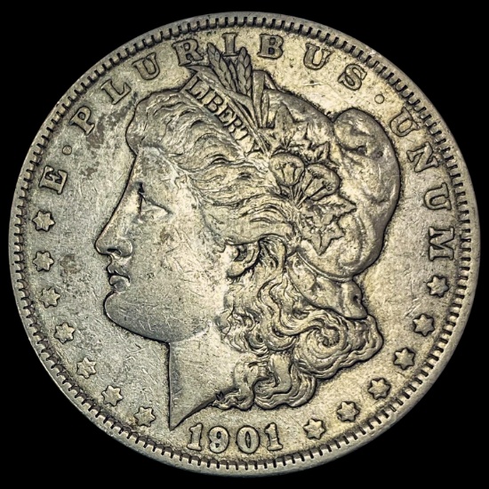 1901 Morgan Silver Dollar CLOSELY UNCIRCULATED
