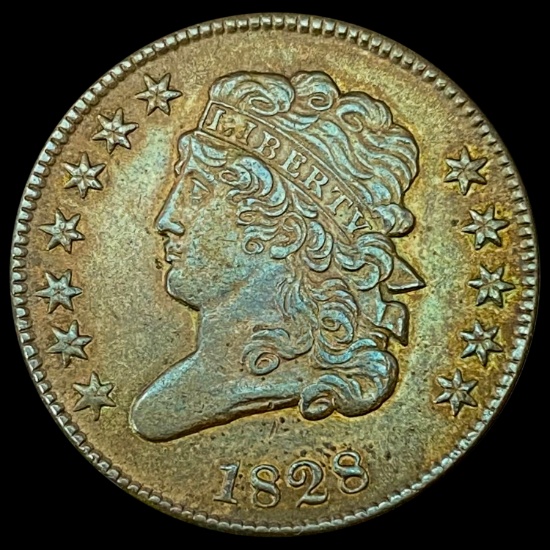 1828 Classic Head Half Cent UNCIRCULATED